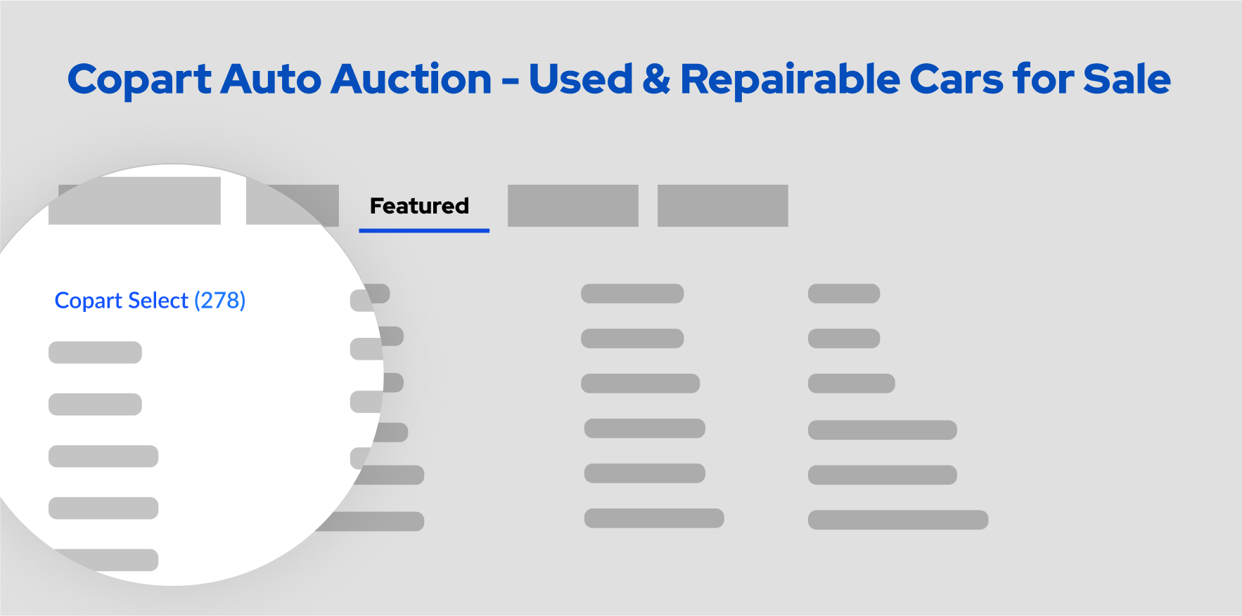 Copart Online Used Car Auction