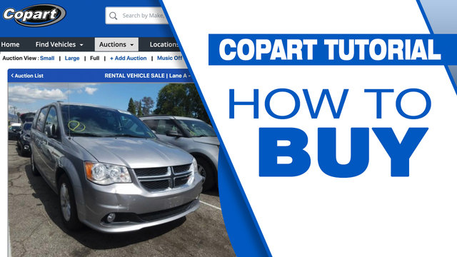 Online Auction - Copart Video Tutorials